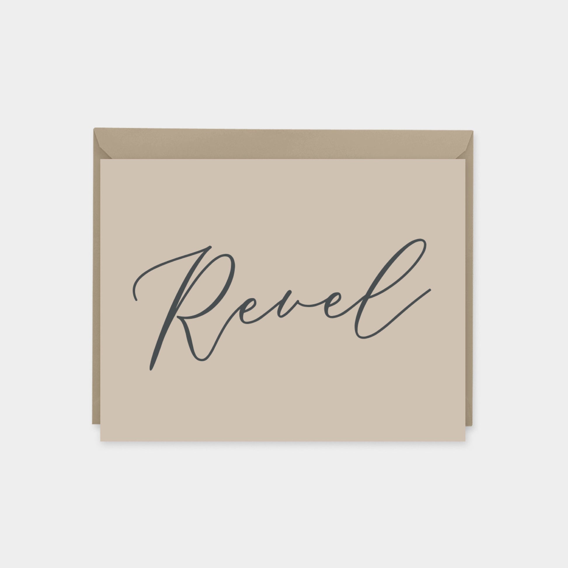 Revel Cards, Invitation Card, Event Card-Greeting & Note Cards-The Design Craft