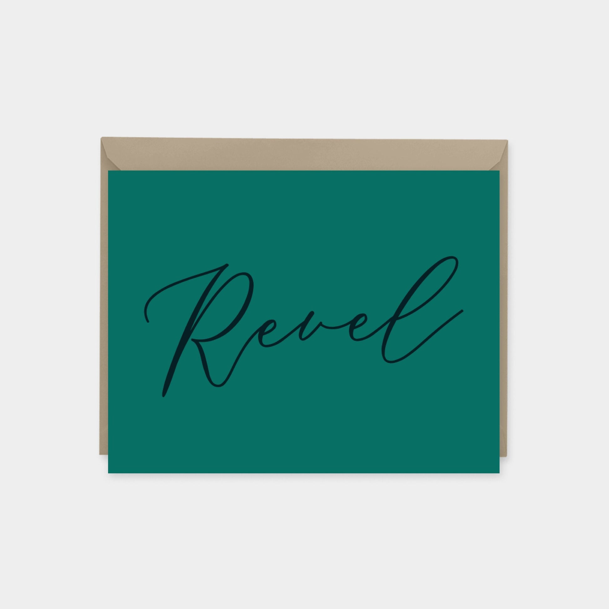 Revel Cards, Party Invitation Cards,-Greeting & Note Cards-The Design Craft