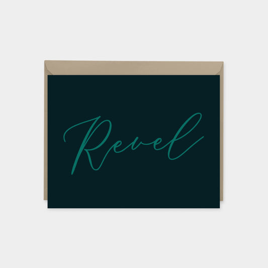 Revel Cards, Party Invitation Cards,-Greeting & Note Cards-The Design Craft