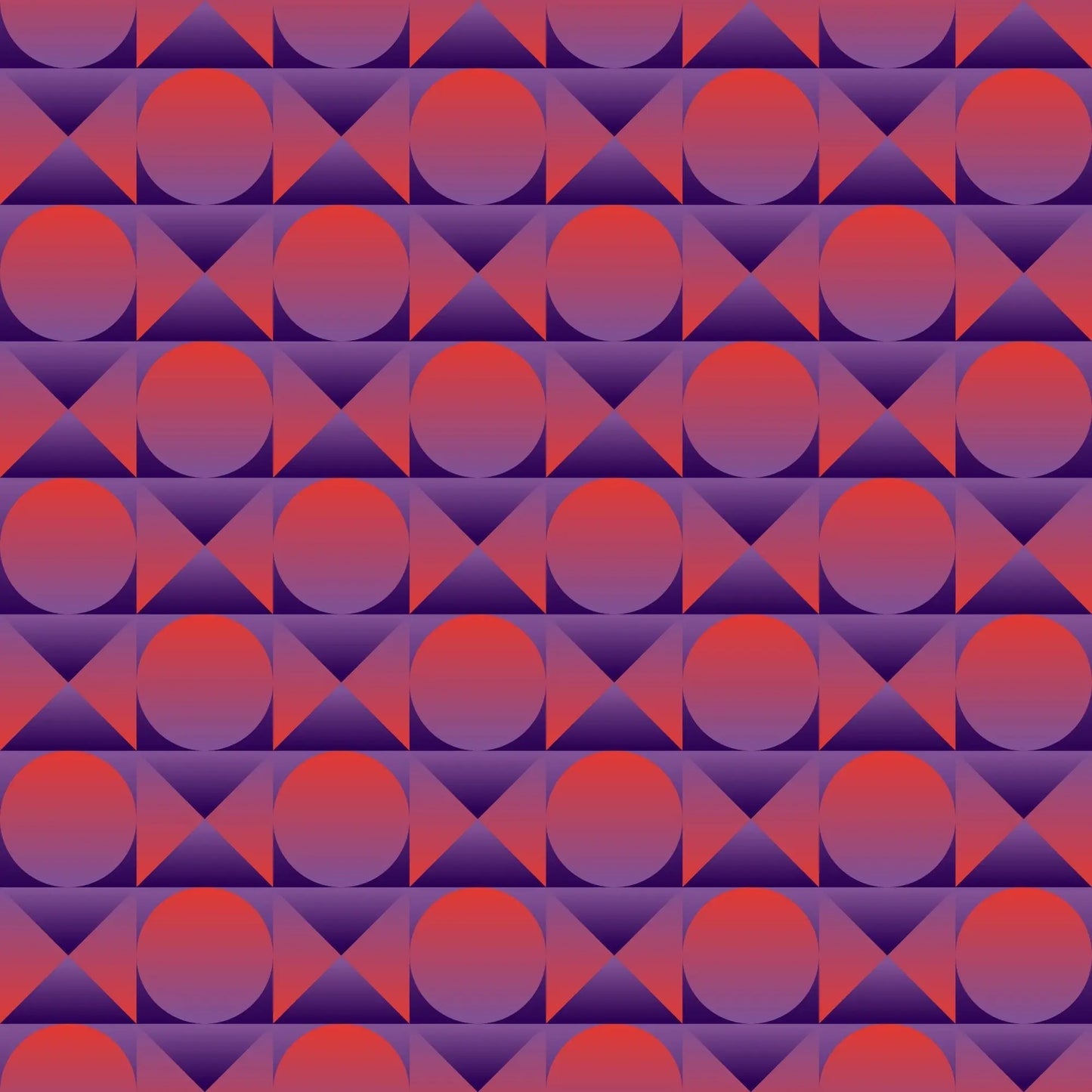 Rich Geo Gradient Tiles Gift Wrap