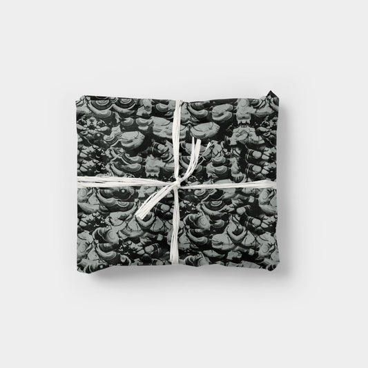 Rock Strata Gift Wrap-Gift Wrapping-The Design Craft
