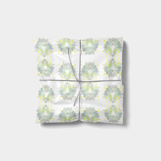 Rorschach India Ink Gift Wrap-Gift Wrapping-The Design Craft