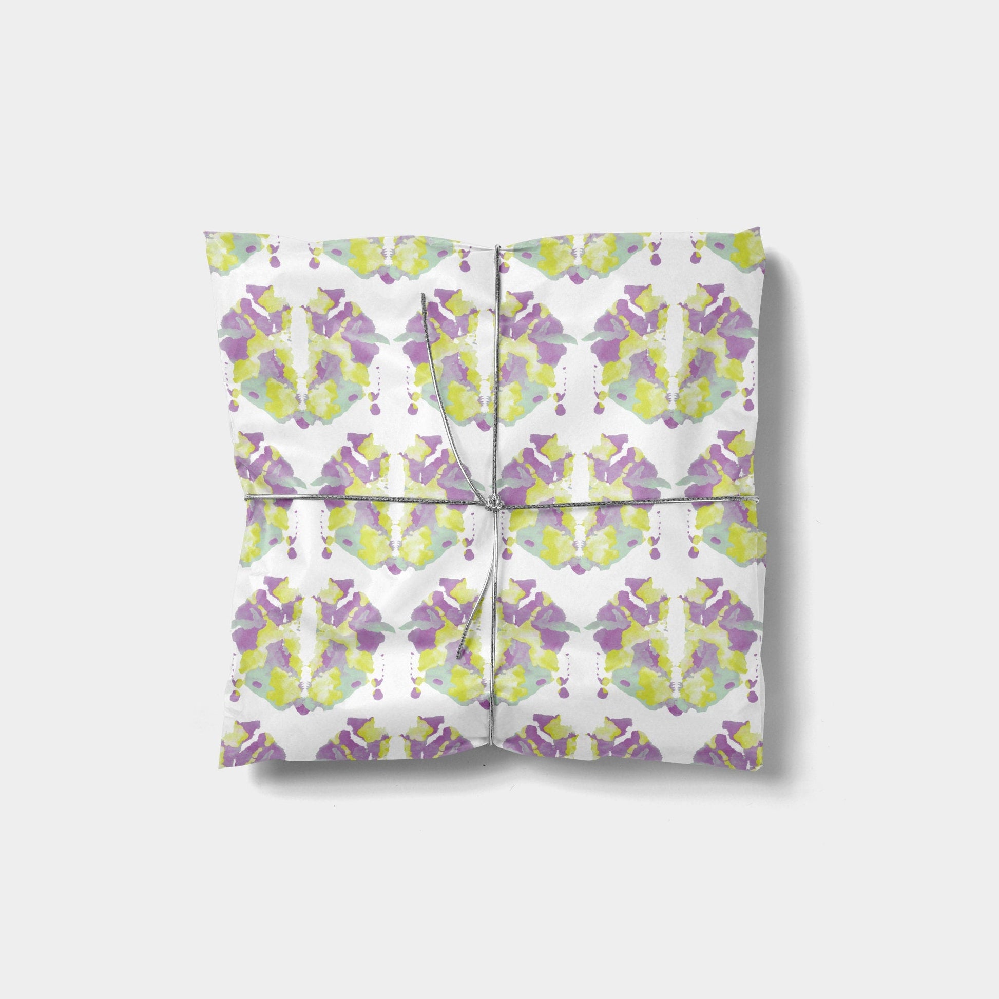 Rorschach India Ink Gift Wrap-Gift Wrapping-The Design Craft