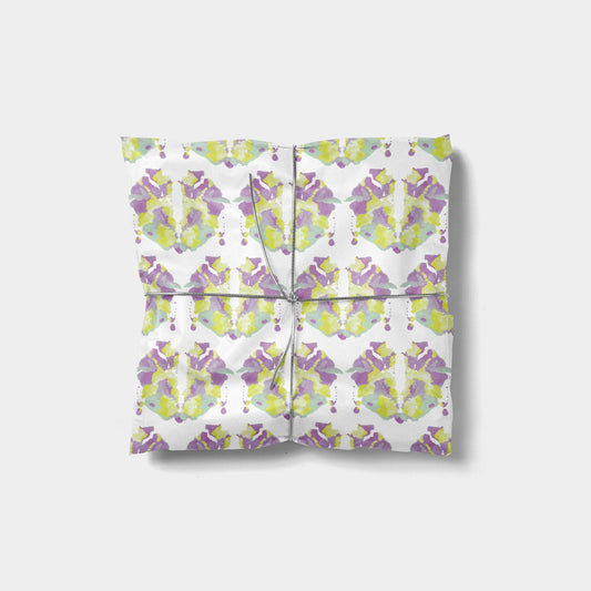 Rorschach India Ink Gift Wrap-Gift Wrapping-The Design Craft