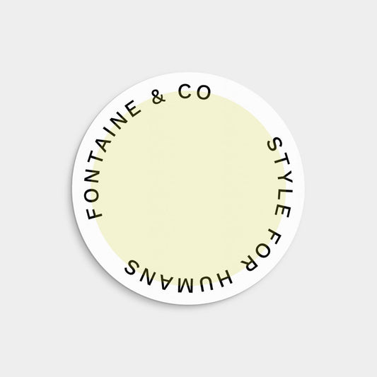 Round Pastel Product Label, Printable,-Design Template-The Design Craft