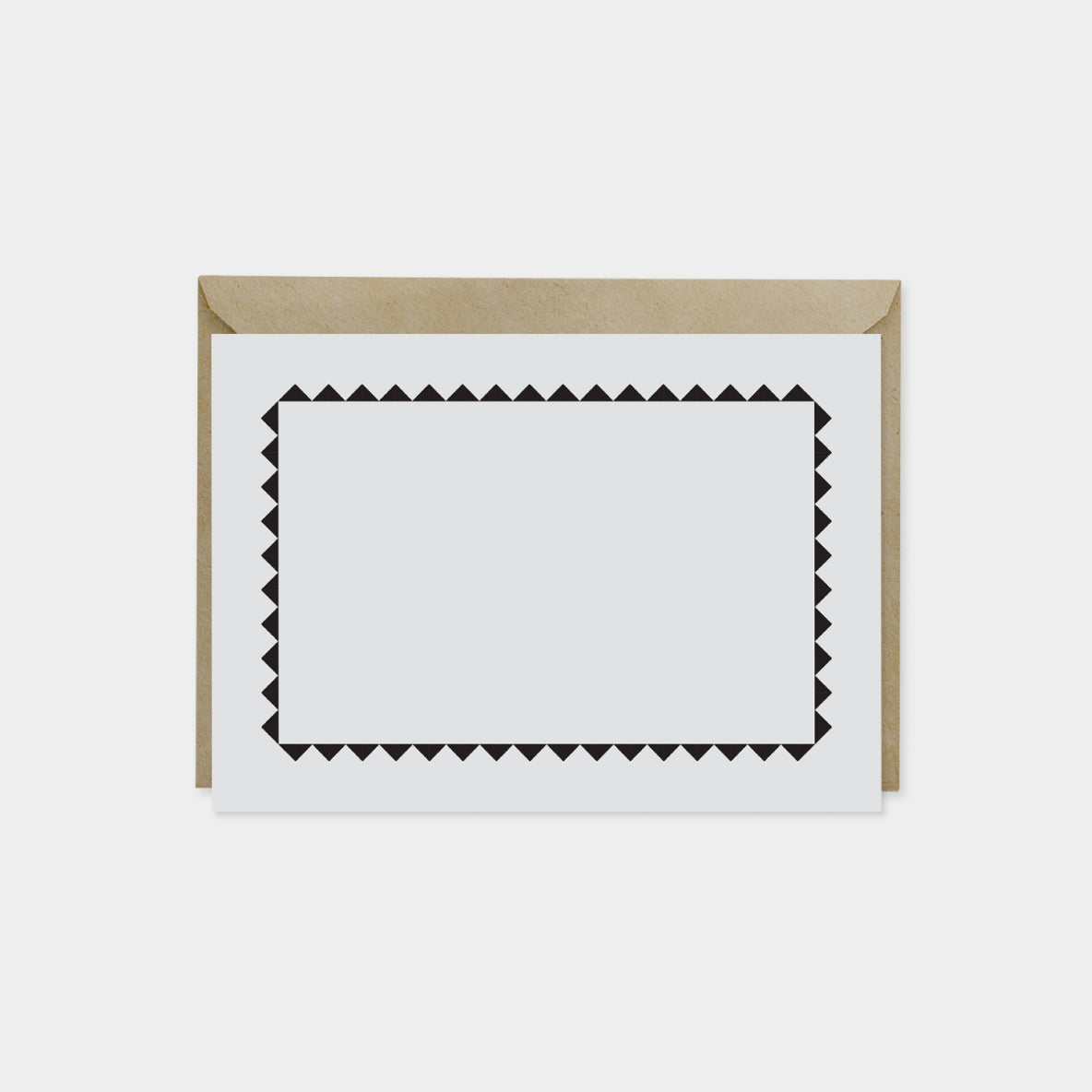 Sawtooth Border Note Cards-Greeting & Note Cards-The Design Craft