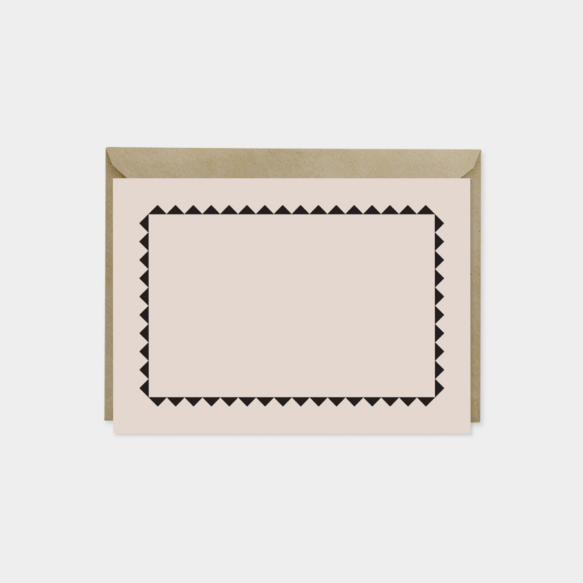 Sawtooth Border Note Cards III-Greeting & Note Cards-The Design Craft