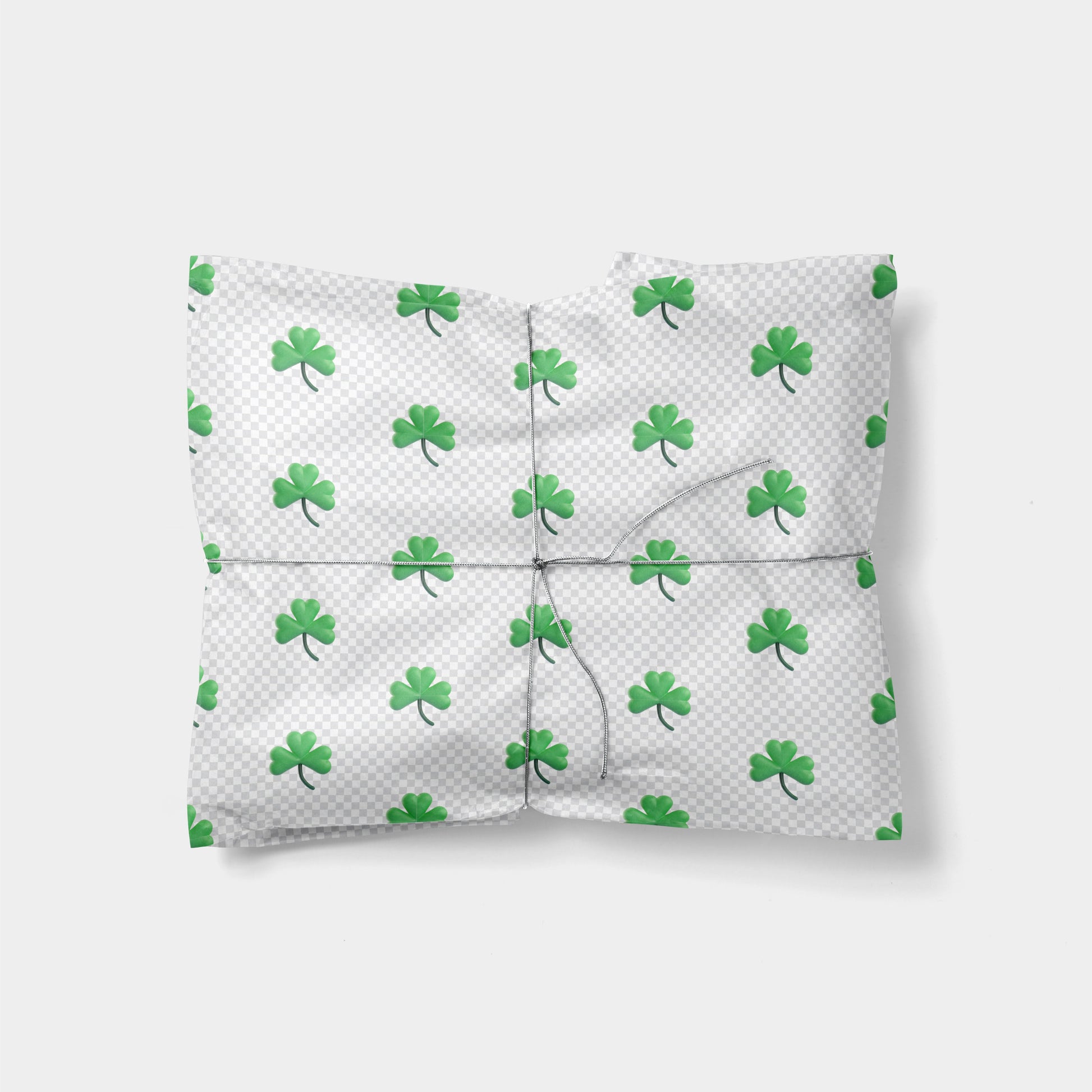 Shamrock Emoji Gift Wrap-Gift Wrapping-The Design Craft