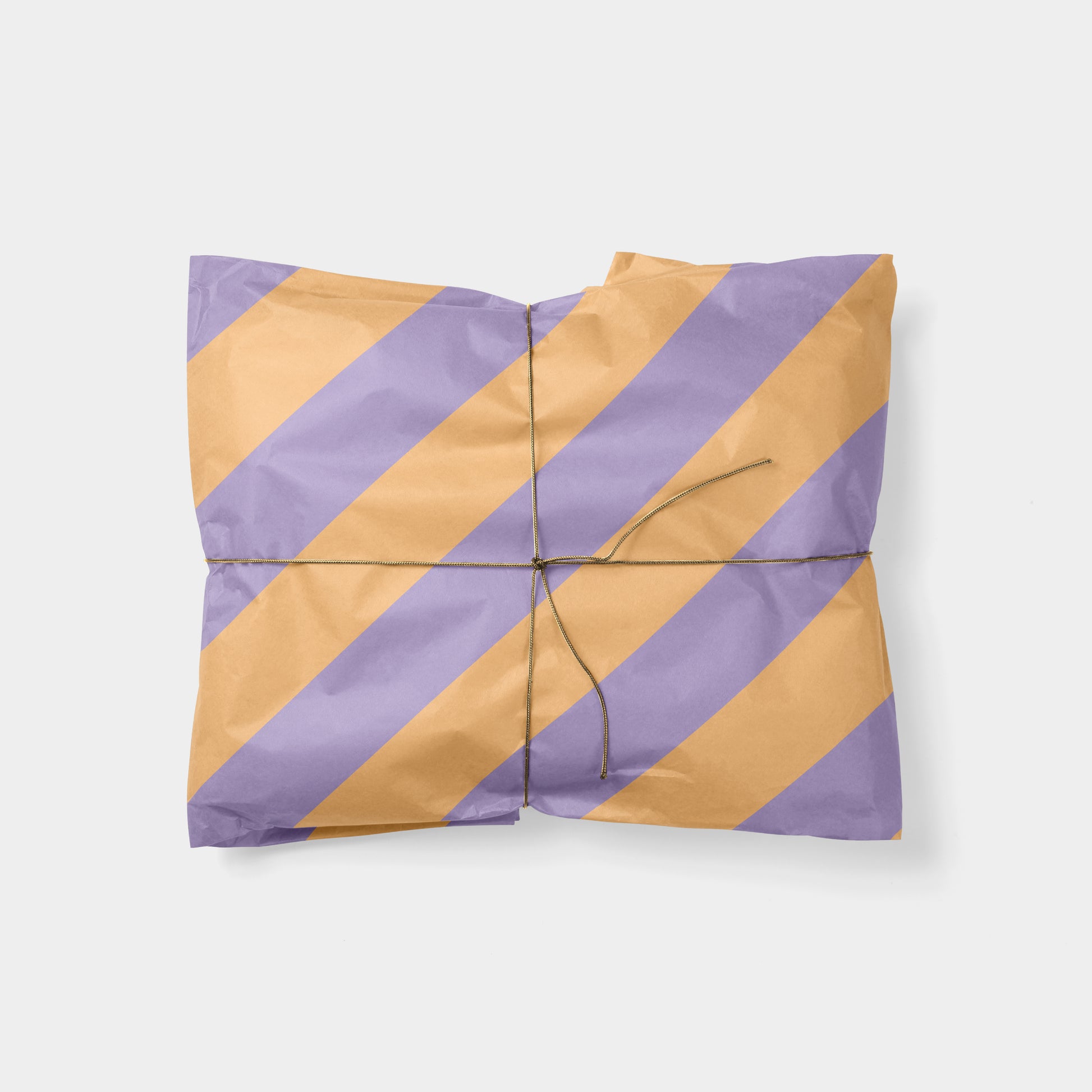 Sherbet Orange & Violet Gift Wrap