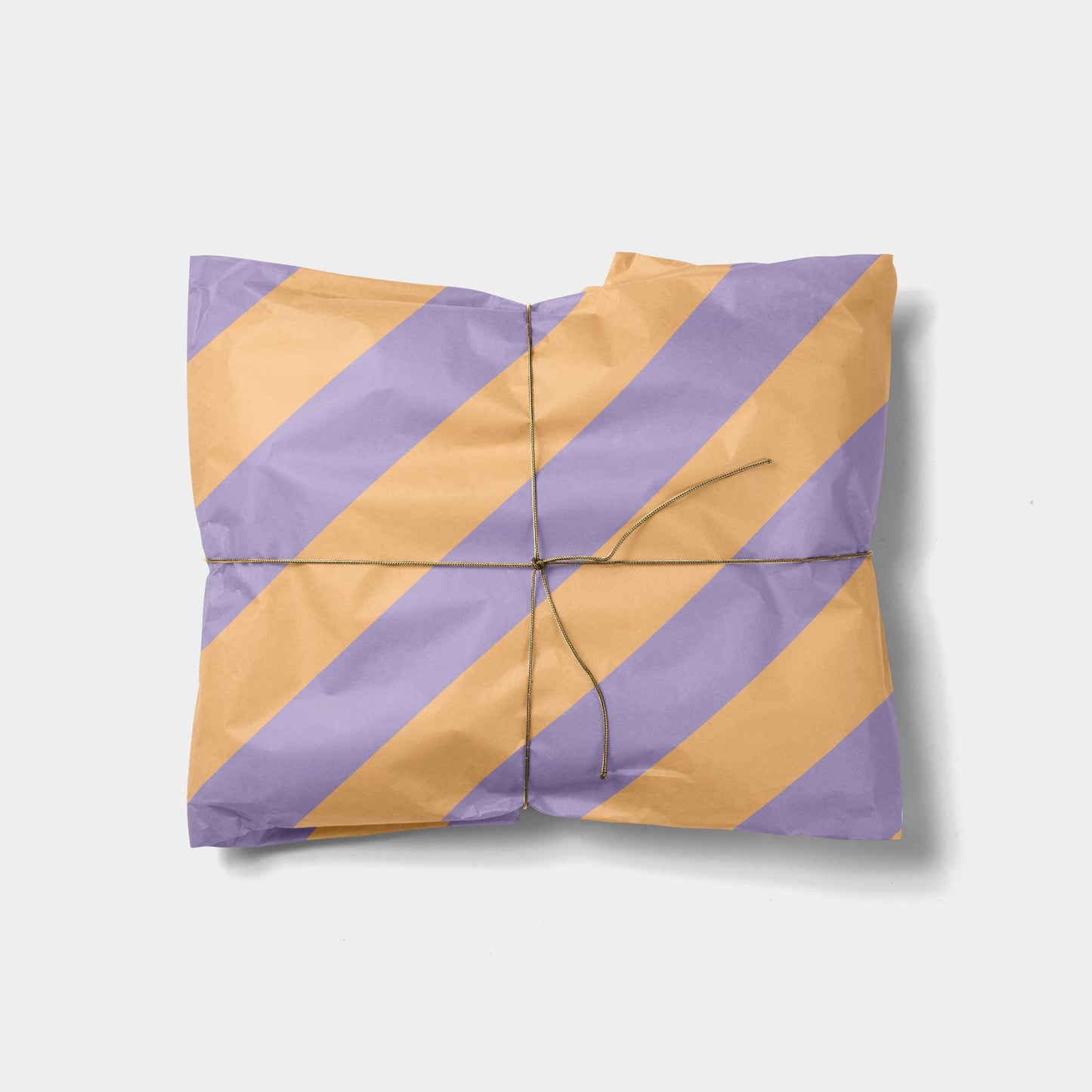 Sherbet Orange and Violet Colorful-Gift Wrapping-The Design Craft