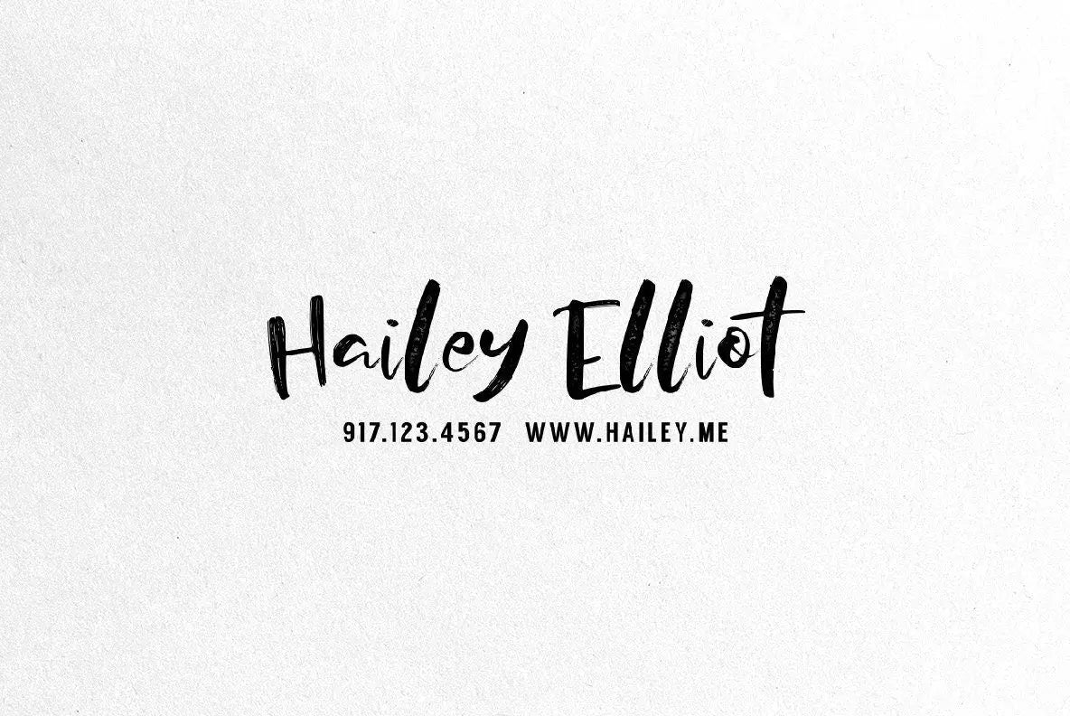 Signature Stamp VIII