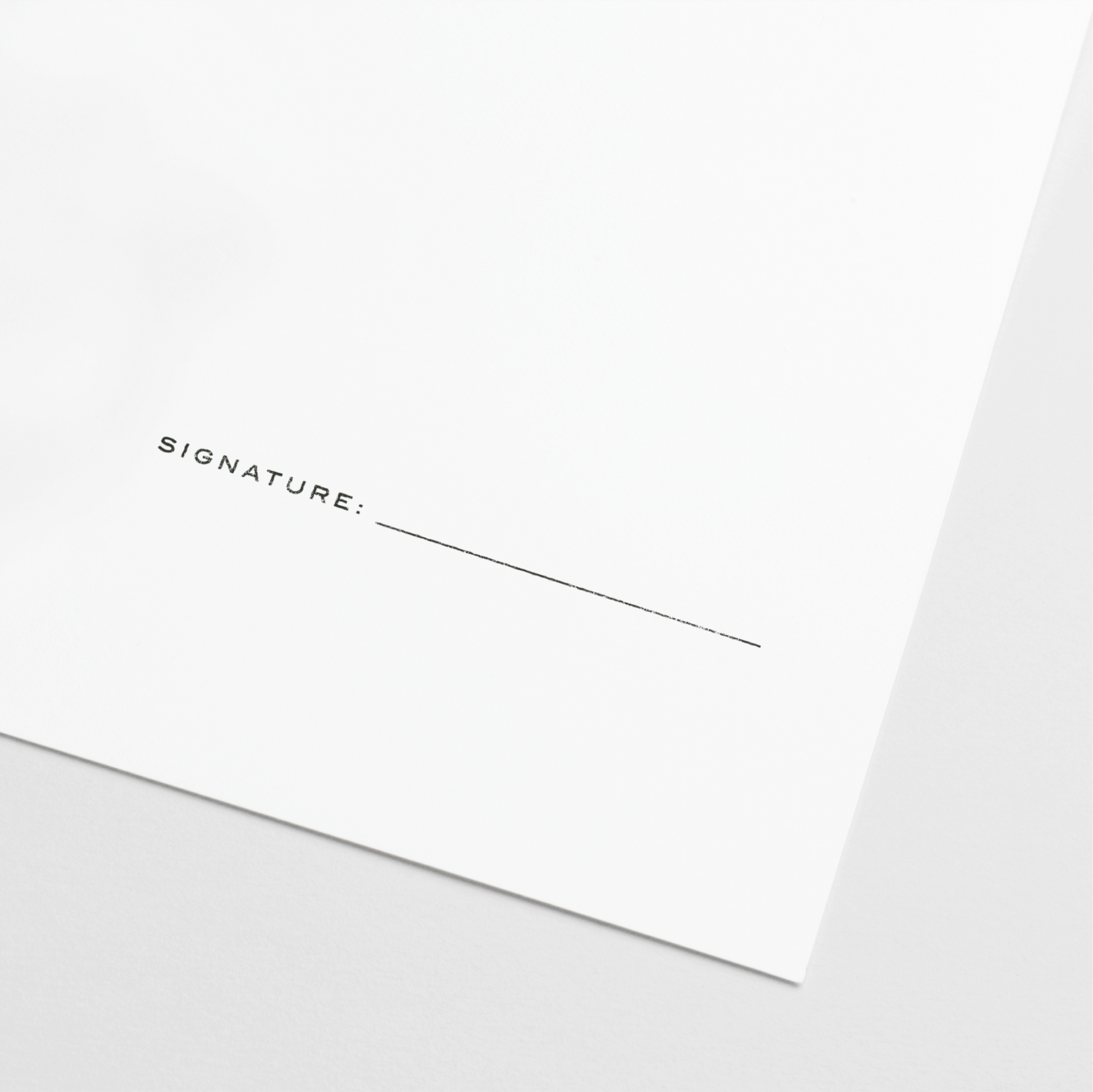 "Signature" Teacher Stamp