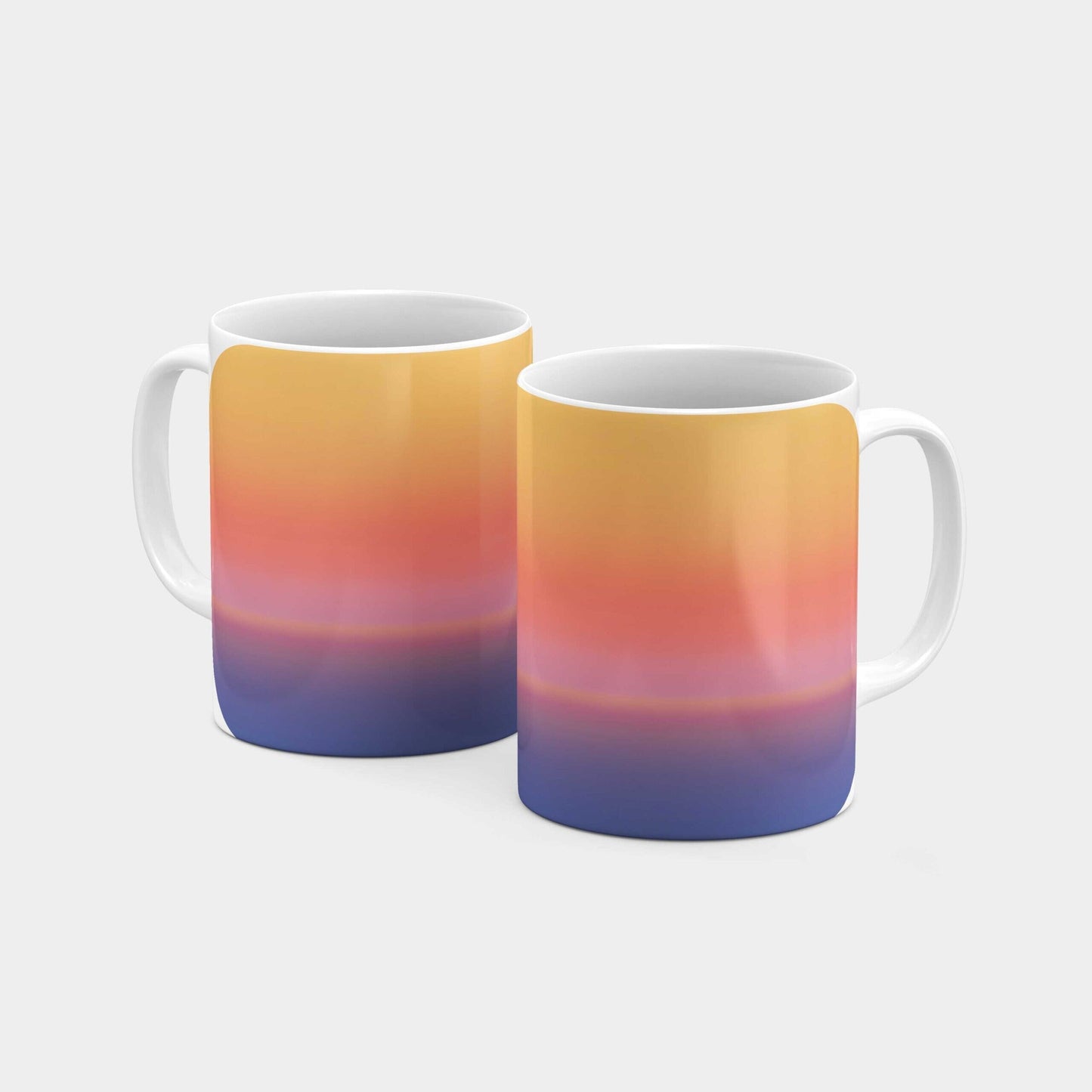 Sky Gradient 11oz Mug III-The Design Craft