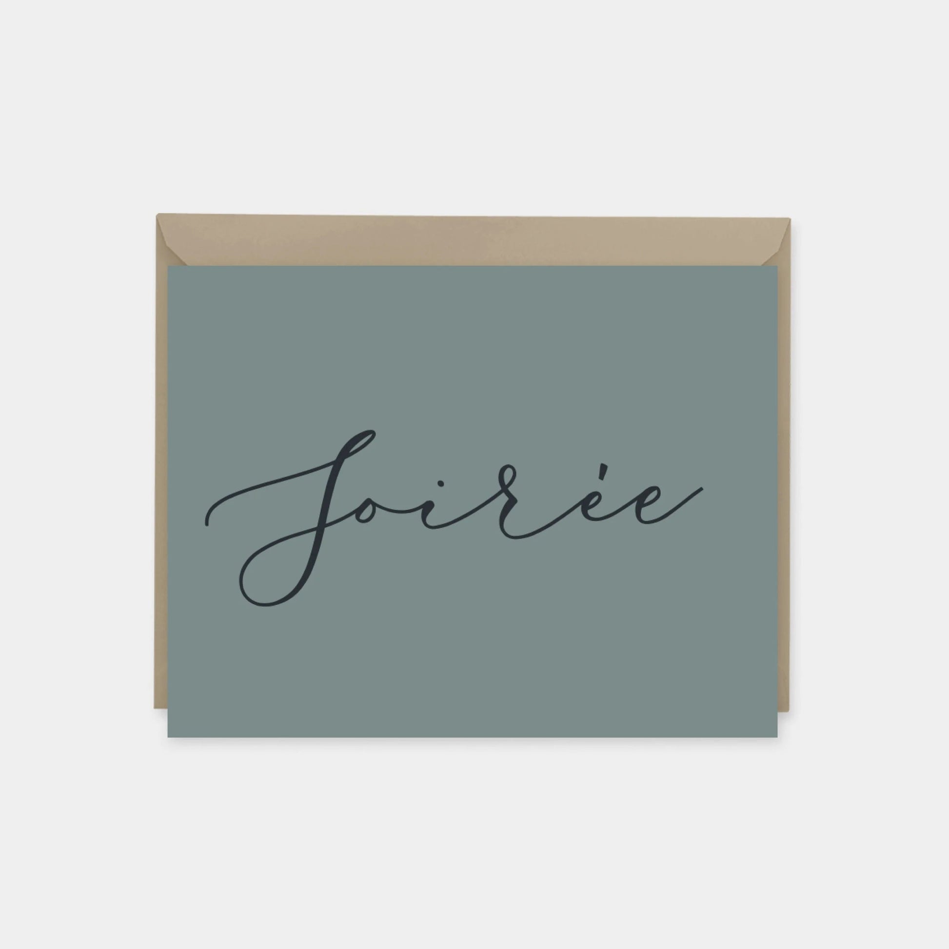 Soirée Card, Party Invitation Cards,-Greeting & Note Cards-The Design Craft