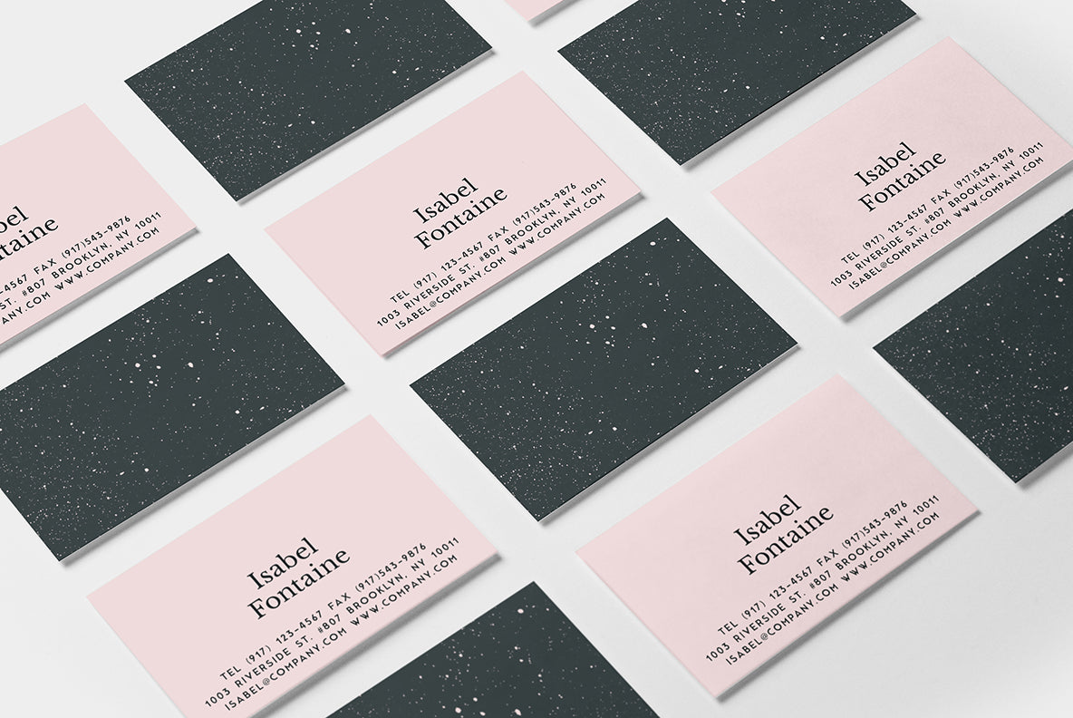 Speckle Business Card-Greeting & Note Cards-The Design Craft