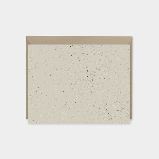 Speckle Card III, Blank Thank You,-Greeting & Note Cards-The Design Craft