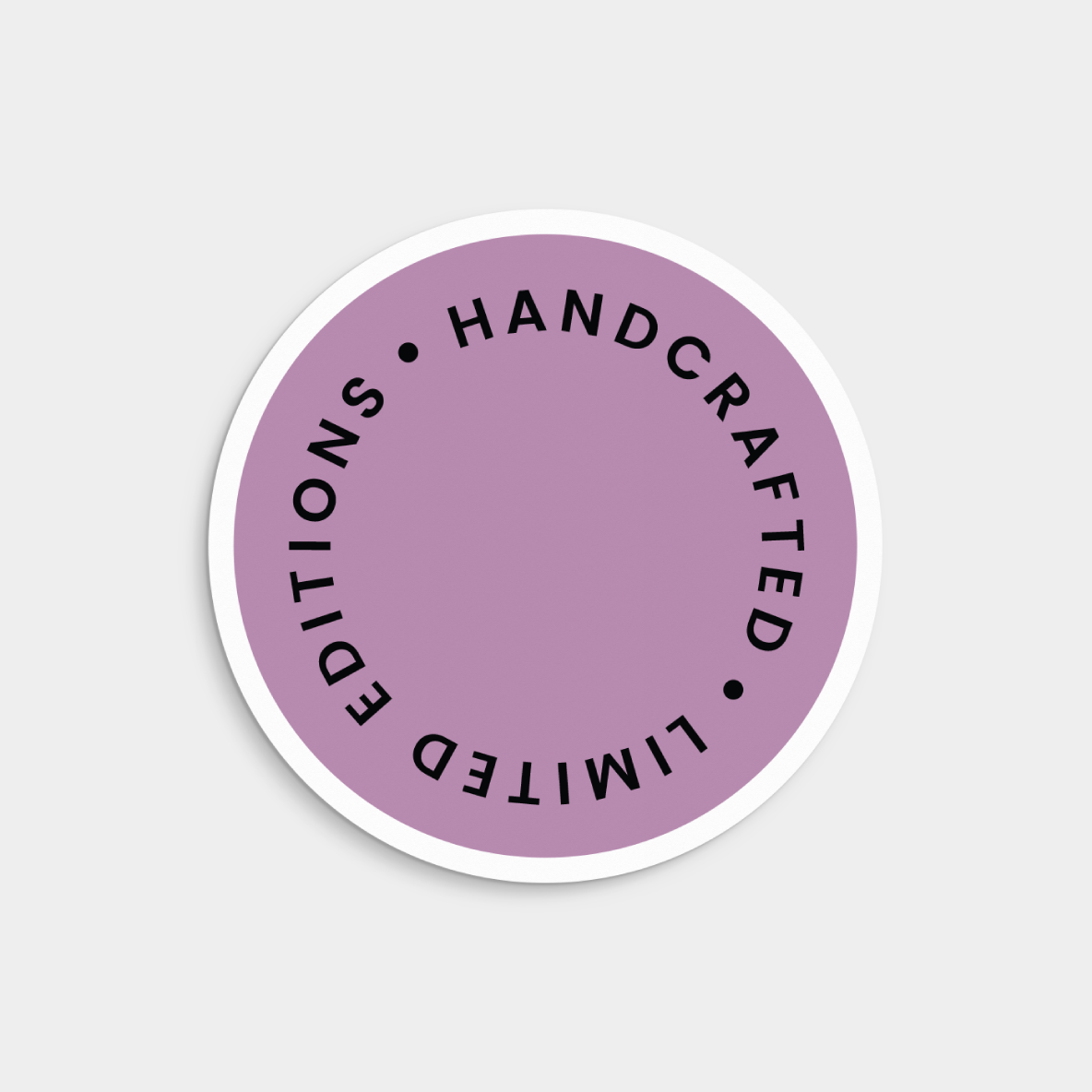 Speckled Circle Product Label with Logo,-Design Template-The Design Craft