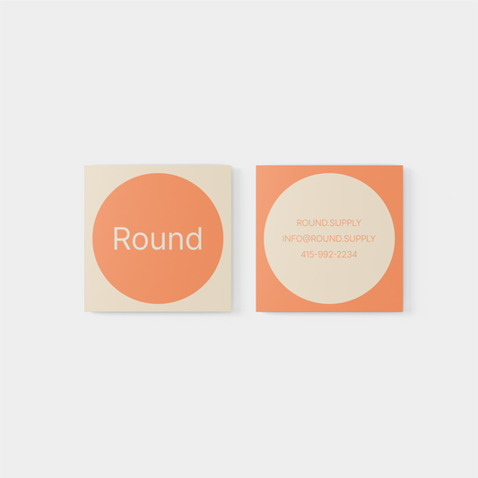 Square Geo Business Card-Greeting & Note Cards-The Design Craft