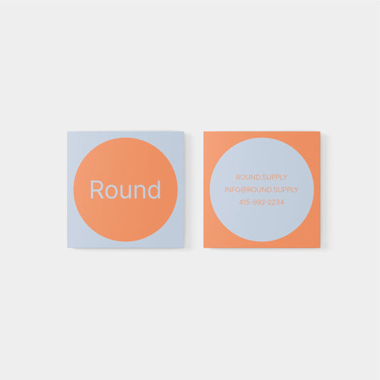 Square Geo Business Card II-Greeting & Note Cards-The Design Craft