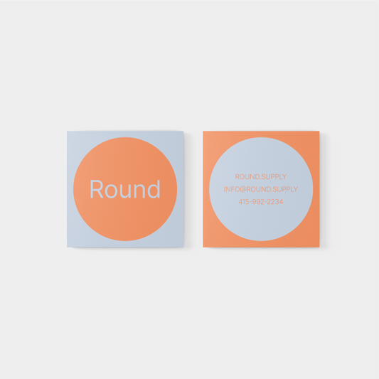 Square Geo Business Card II-Greeting & Note Cards-The Design Craft