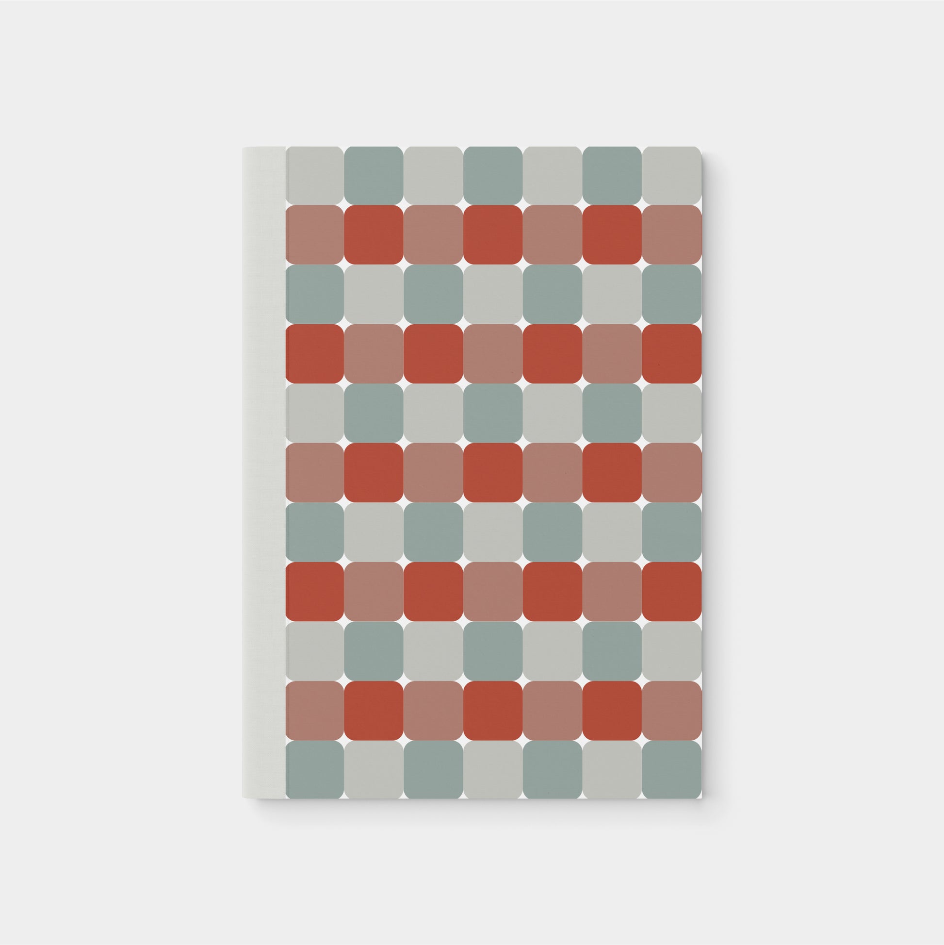 Squircle Check Softcover Notebook
