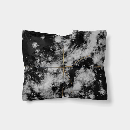 Star Field Gift Wrap III-Gift Wrapping-The Design Craft