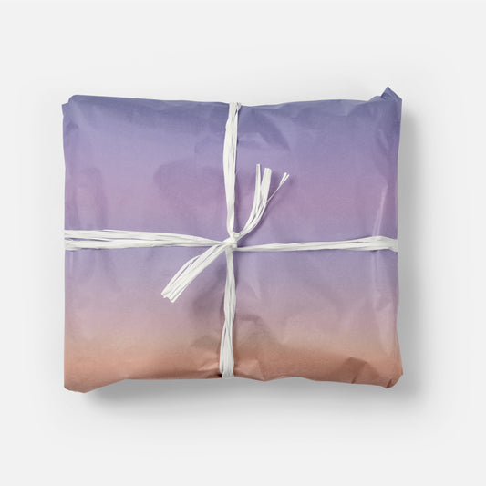 Sunset Gradient Wrapping Paper Sheets-Gift Wrapping-The Design Craft