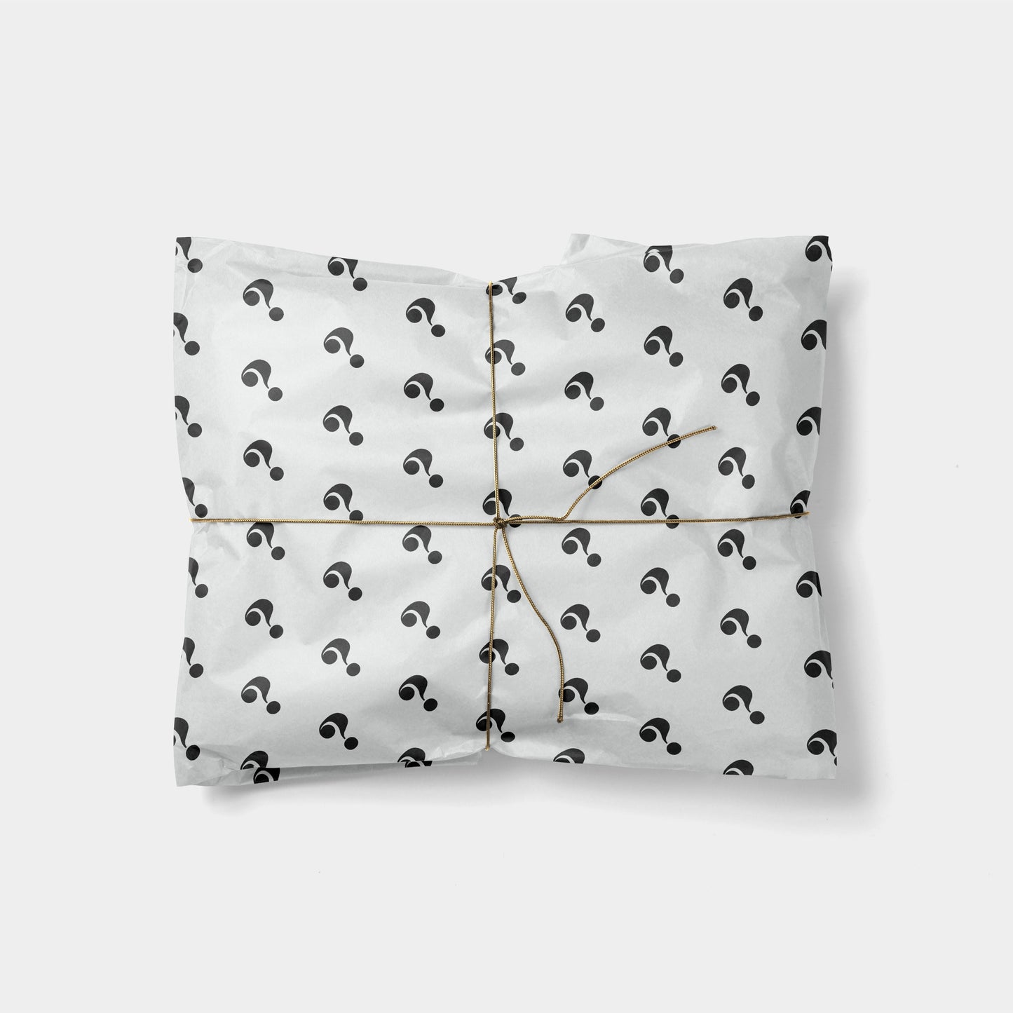 Surprise Question Mark Gift Wrap II-Gift Wrapping-The Design Craft