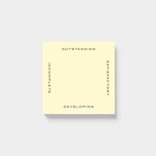 Teacher Feedback Post-it® Note Pads IX