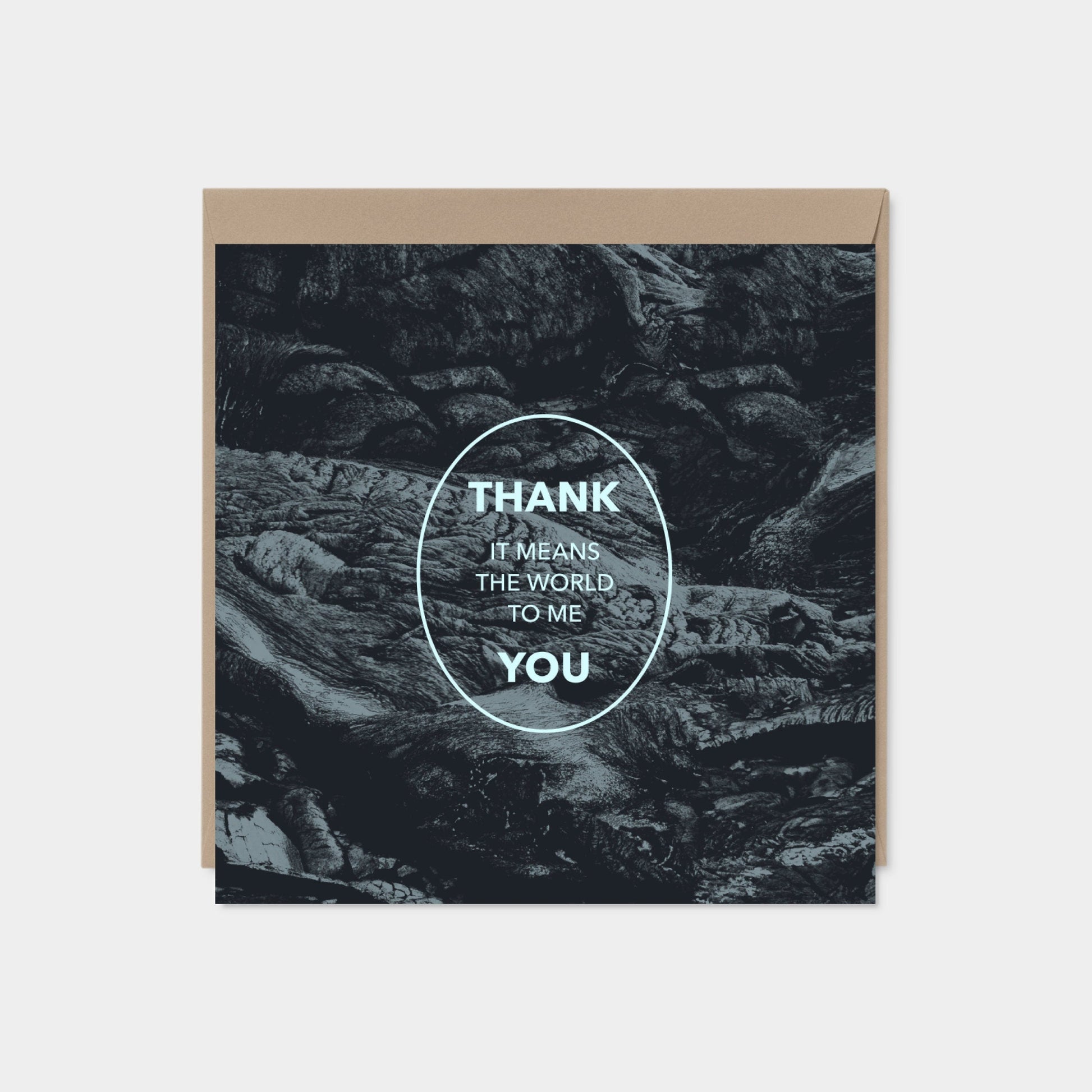 Thank You Card, Modern Thank You Card-Greeting & Note Cards-The Design Craft