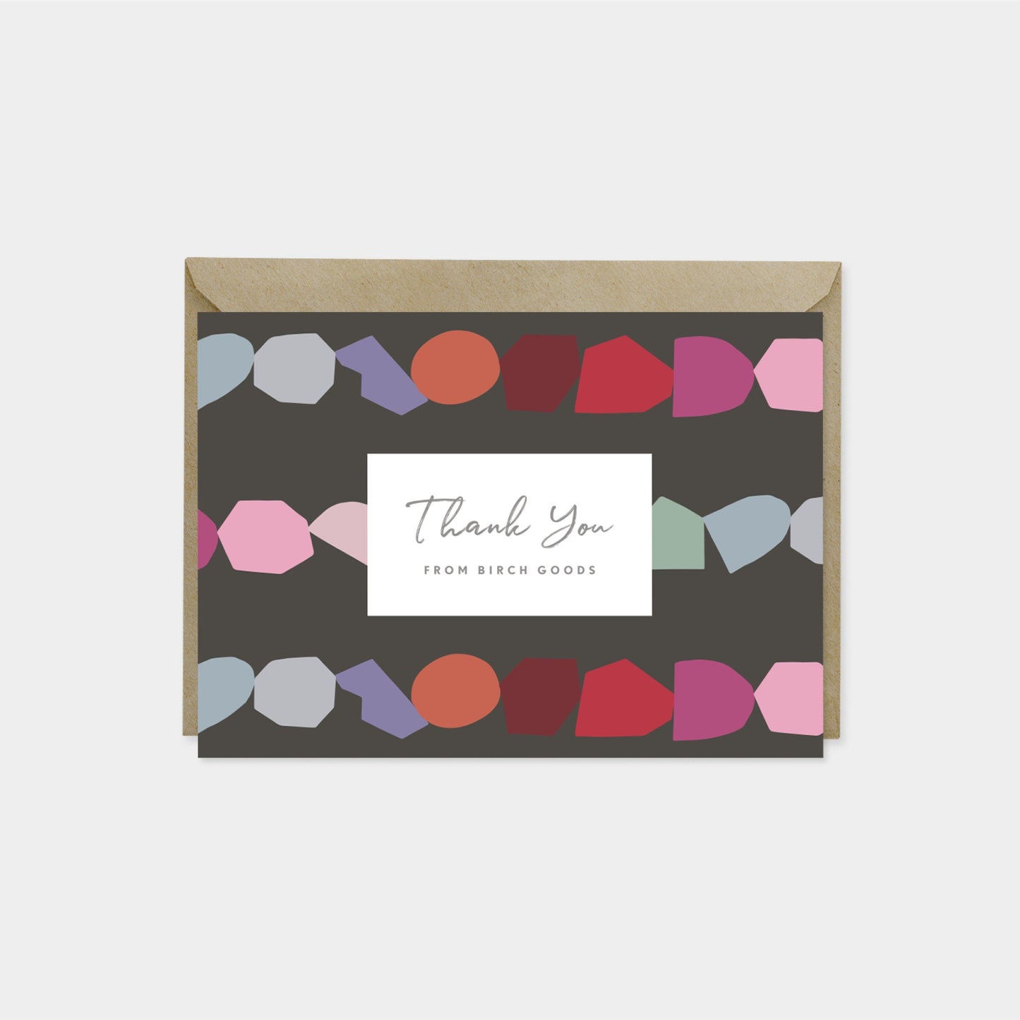 Thank You Card Set, Cut Out Shape-Greeting & Note Cards-The Design Craft