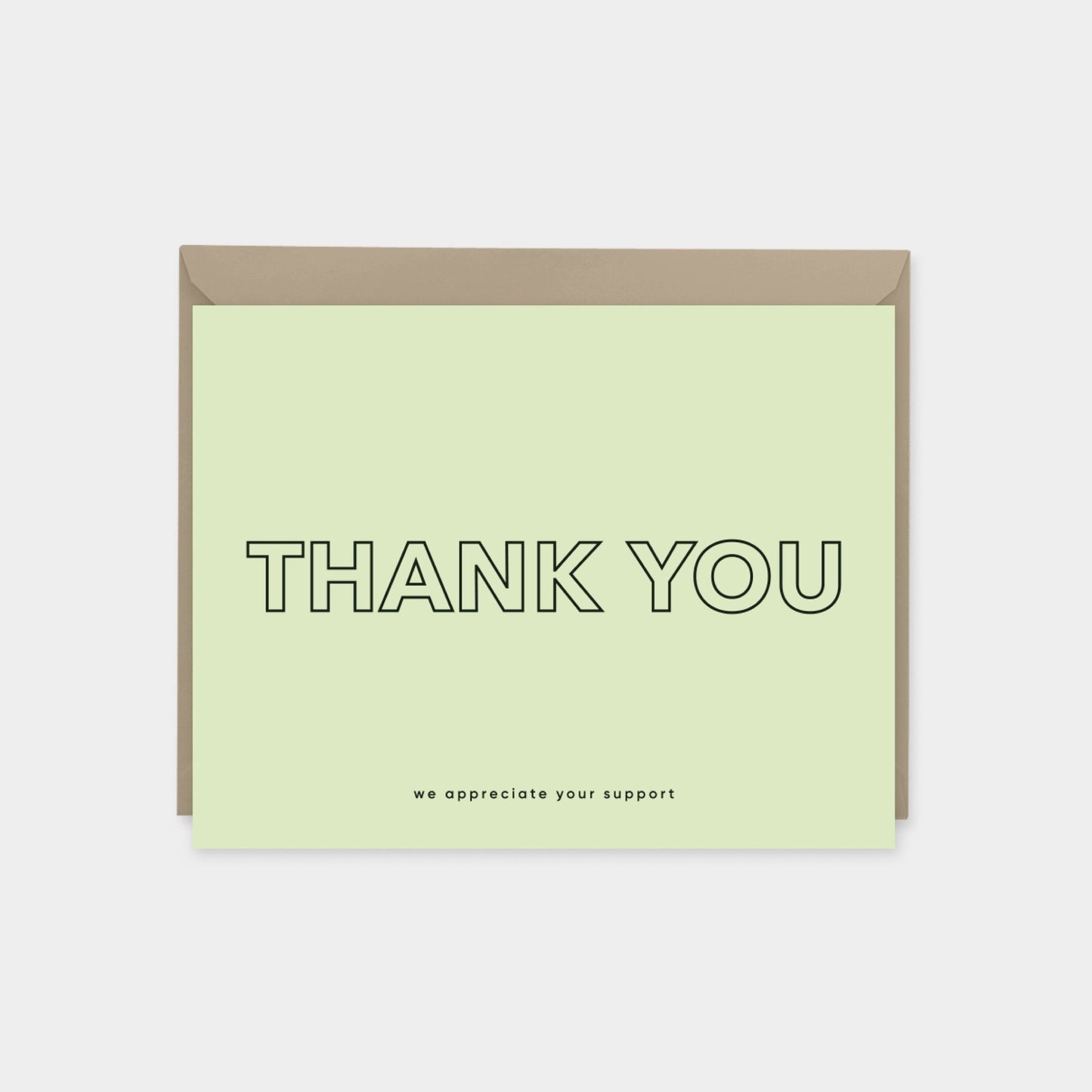 Thank You Cards, Modern Thank You, Small-Greeting & Note Cards-The Design Craft