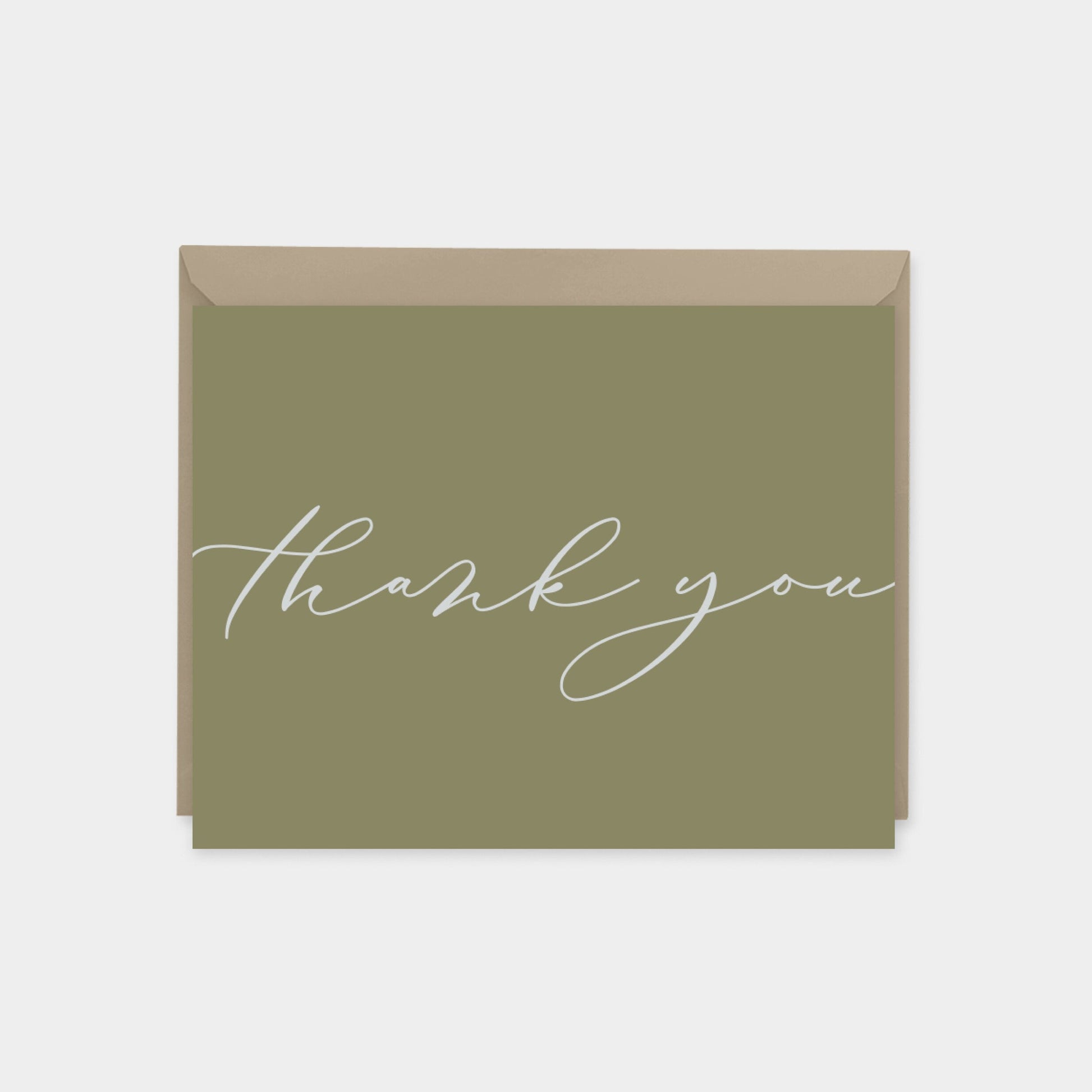 Thank You Cards No. 2, Modern Blank-Greeting & Note Cards-The Design Craft