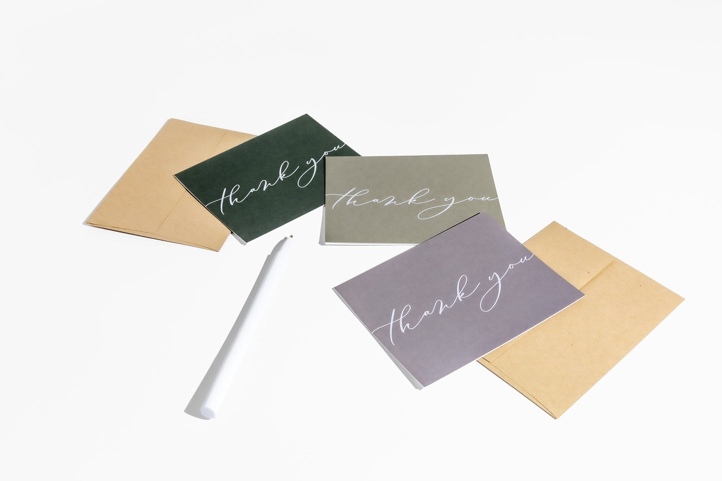 Thank You Cards No. 2, Modern Blank-Greeting & Note Cards-The Design Craft