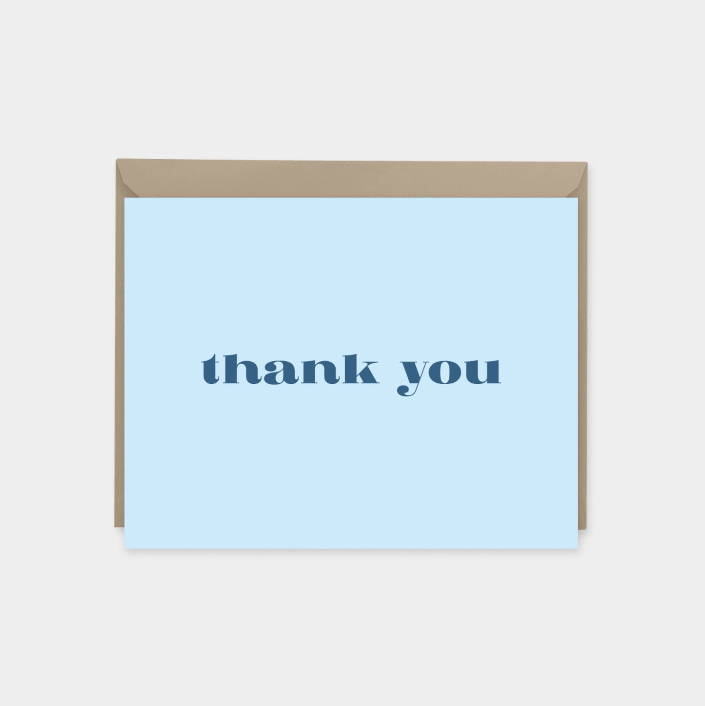 Thank You Cards No. 4, Modern Blank-Greeting & Note Cards-The Design Craft