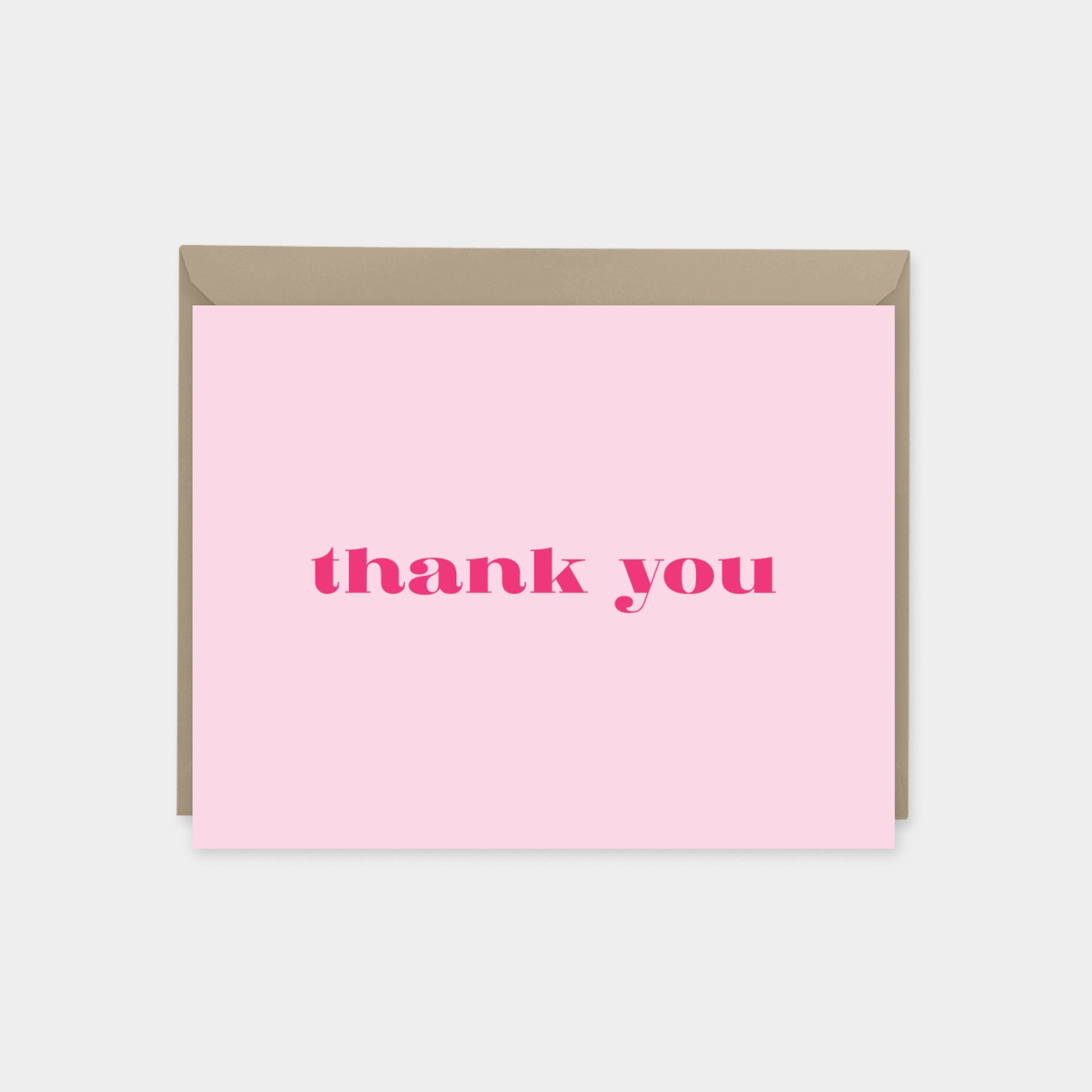 Thank You Cards No. 4, Modern Blank-Greeting & Note Cards-The Design Craft