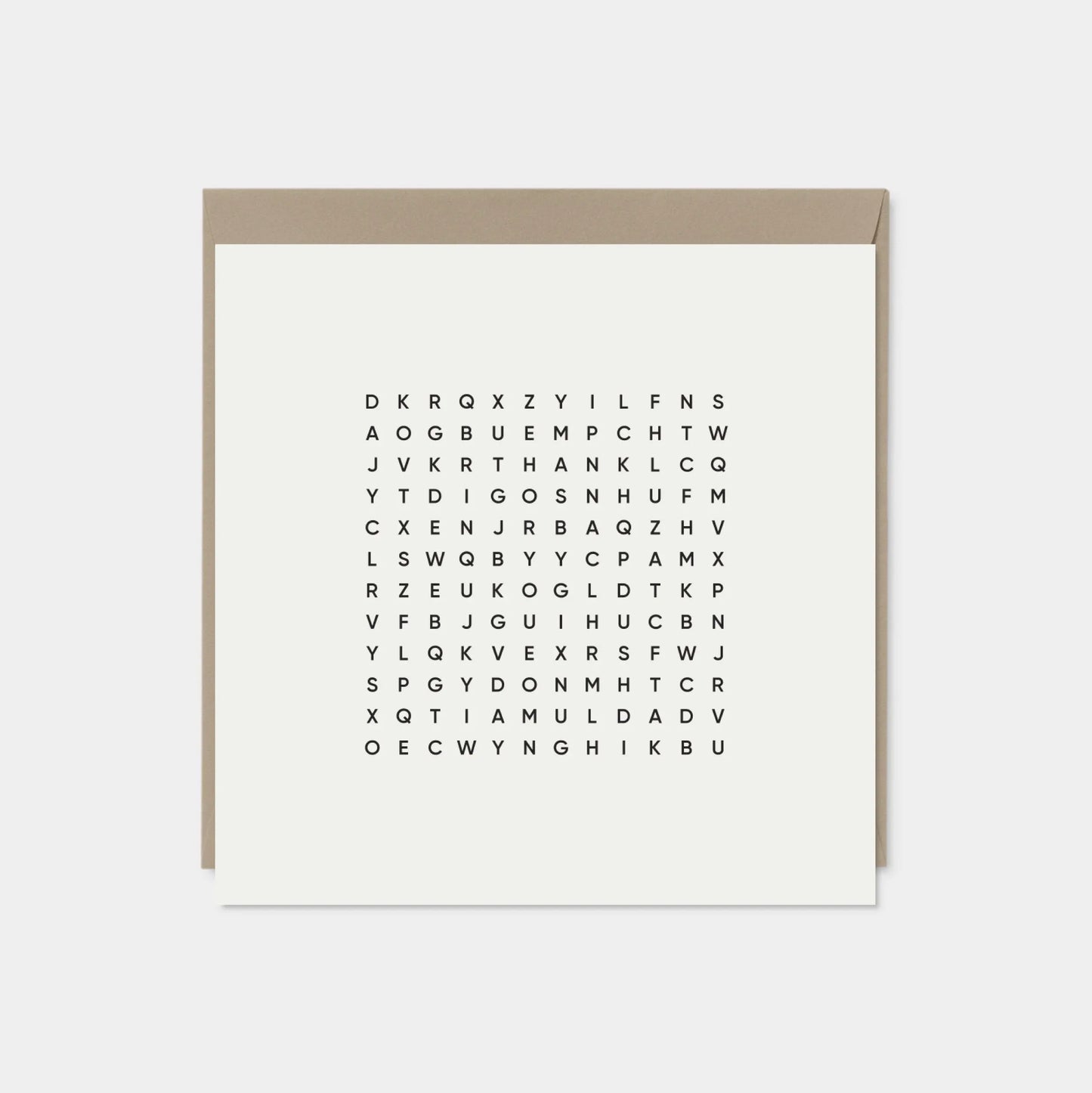 Thank You Dad Word Search Father's Day Card-The Design Craft