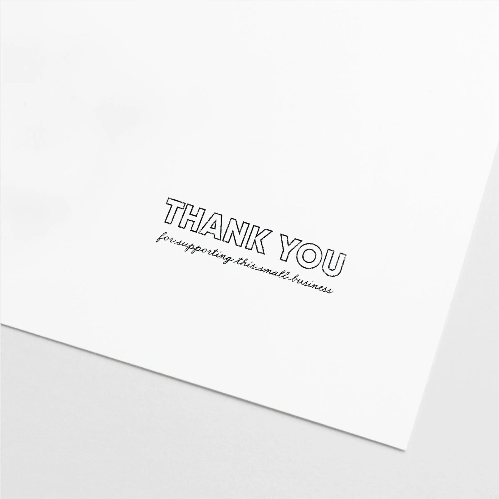 Thank You Stamp III, Business Stamper