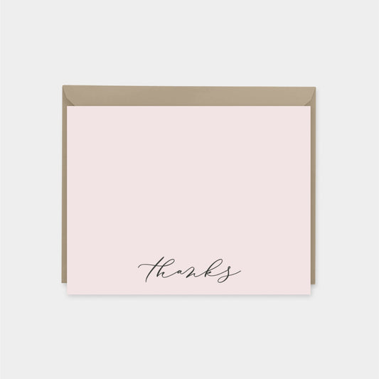 Thanks Note Cards III, Wedding Cards,-Greeting & Note Cards-The Design Craft