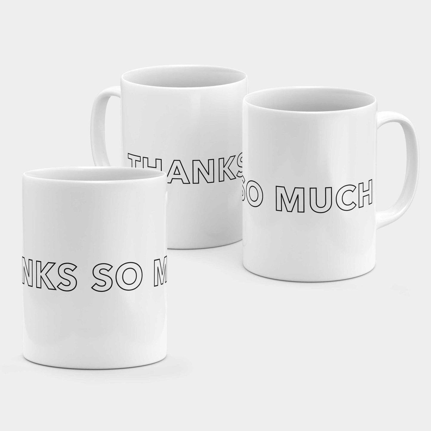 Thanks So Much 11oz Mug-The Design Craft