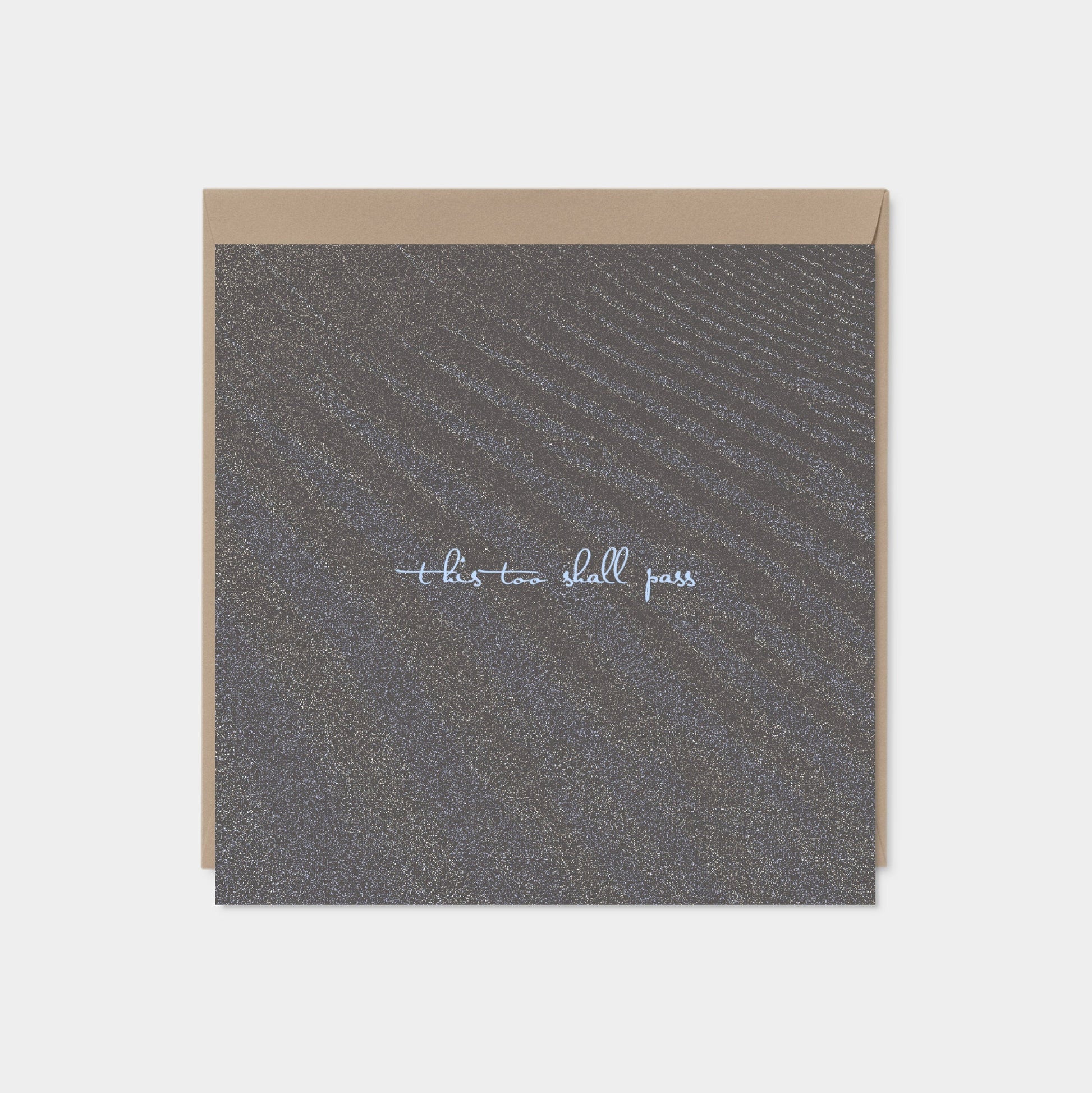 This Too Shall Pass Card, Sympathy Card,-Greeting & Note Cards-The Design Craft