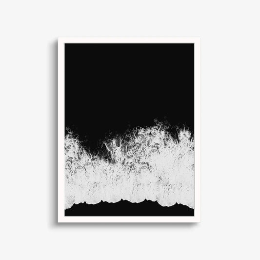 Tide Curtain Art Print