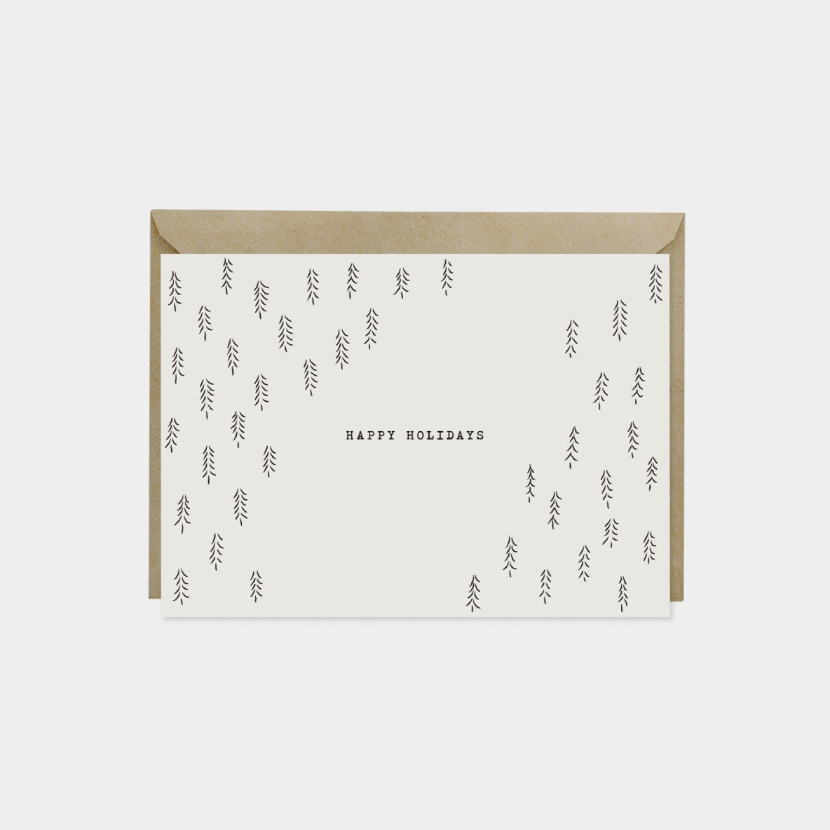 Tiny Trees Holiday Card-Greeting & Note Cards-The Design Craft