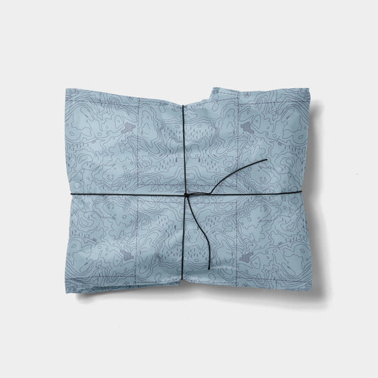 Topographic Map Gift Wrap-Gift Wrapping-The Design Craft