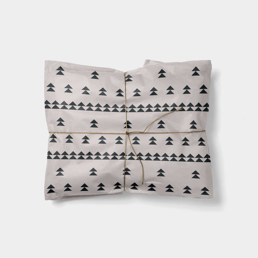 Triangle Tree Field Holiday Gift Wrap-Gift Wrapping-The Design Craft