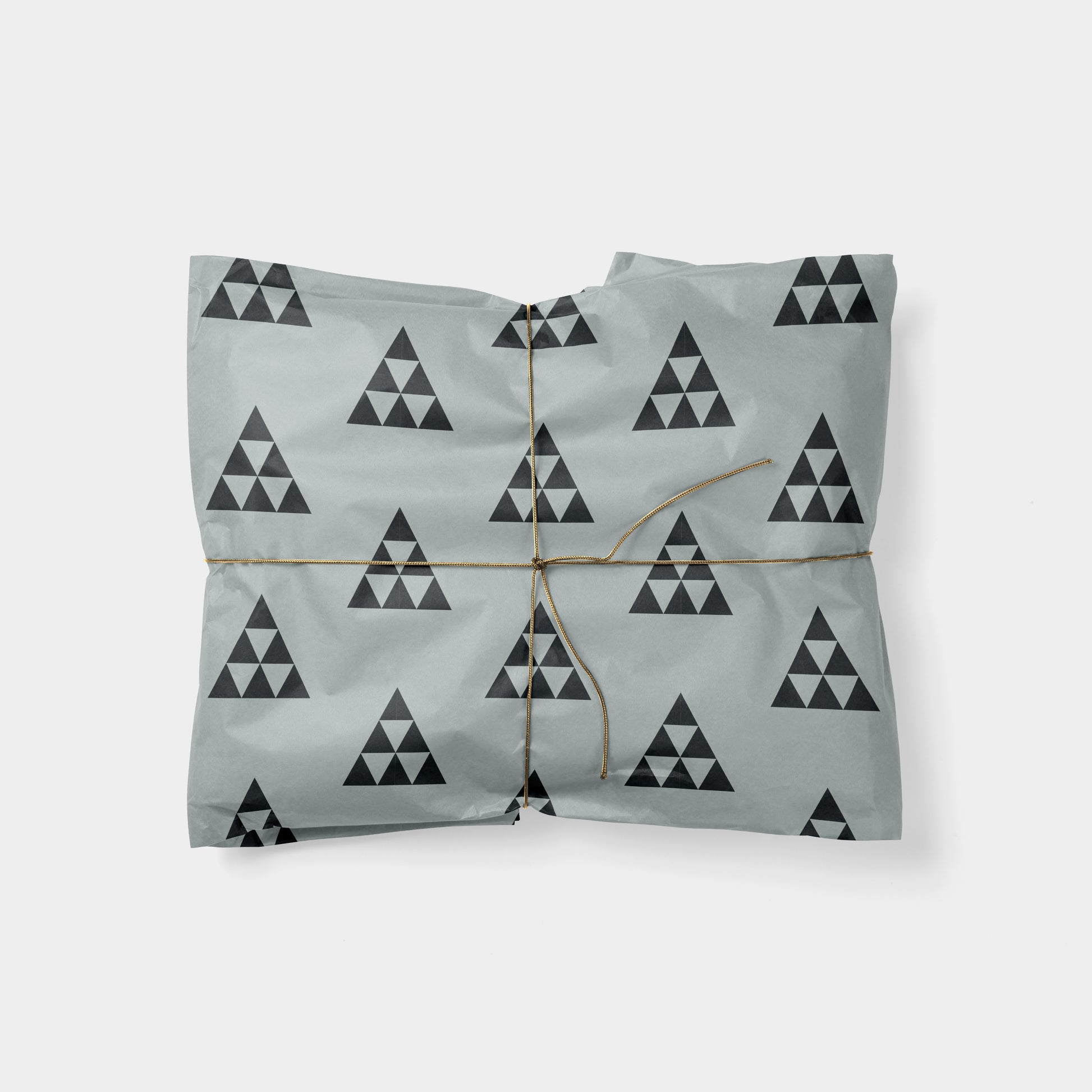 Triangle Tree Holiday Gift Wrap