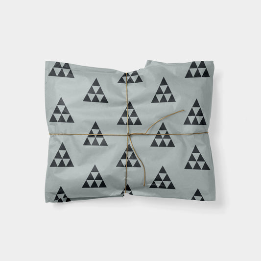 Triangle Tree Holiday Gift Wrap