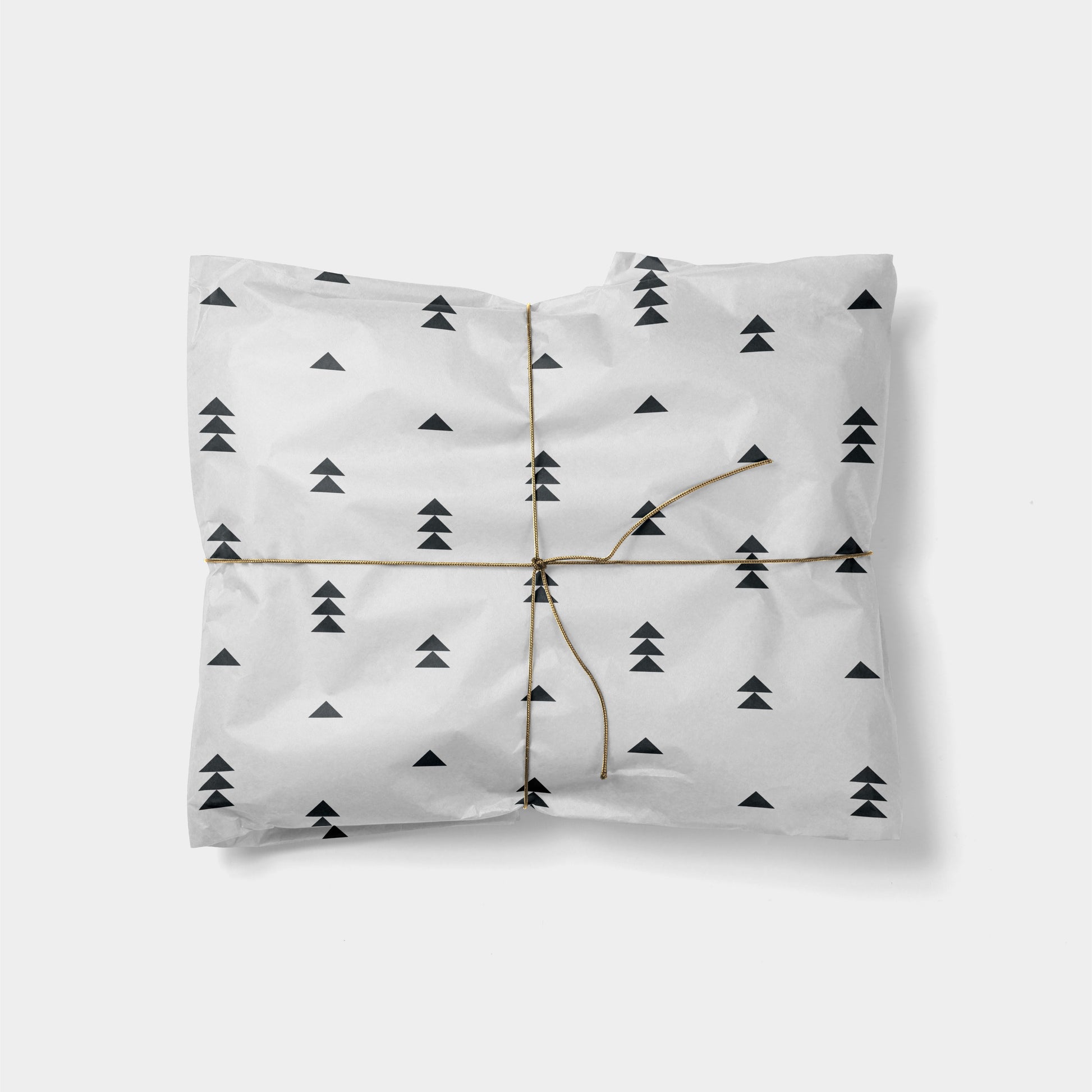 Triangle Tree Stack Holiday Gift Wrap-Gift Wrapping-The Design Craft