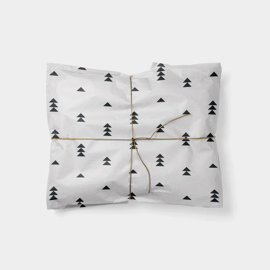 Triangle Tree Stack Holiday Gift Wrap