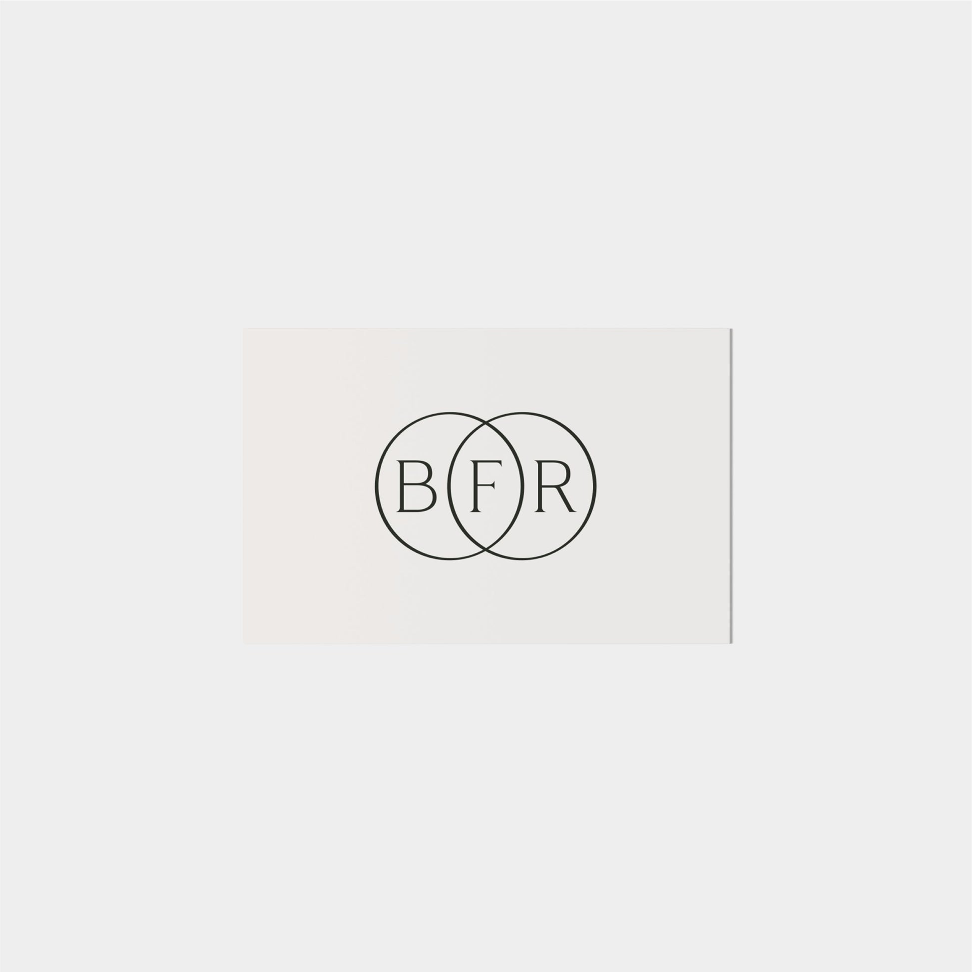 Triple Letter Monogram ID Kit II-Greeting & Note Cards-The Design Craft